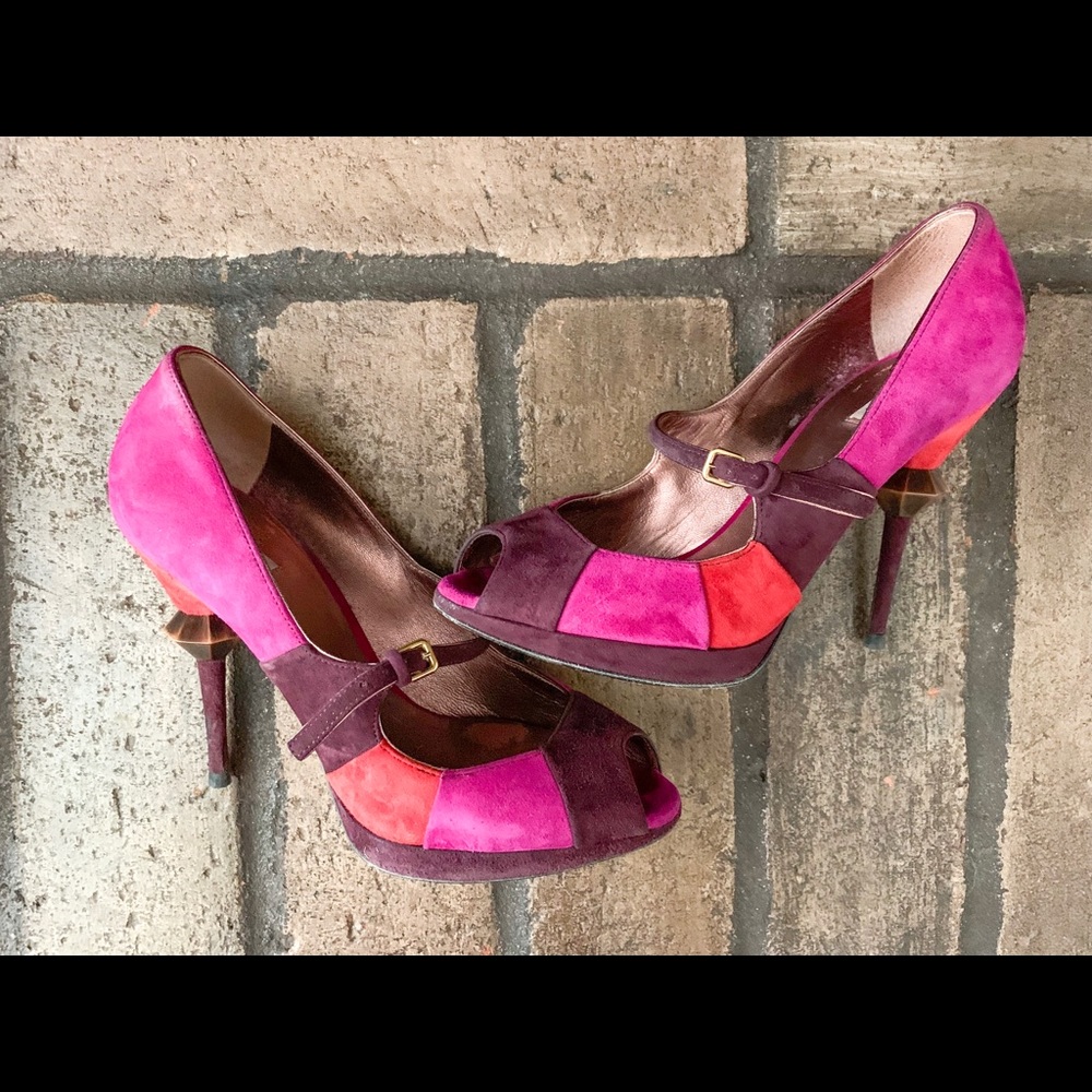 Miu Miu Color Block Pumps - image 1